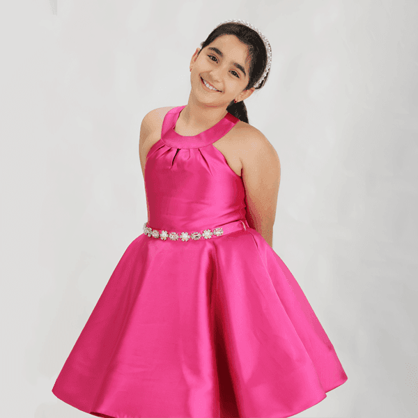 FUSHIA PINK DRESS Image