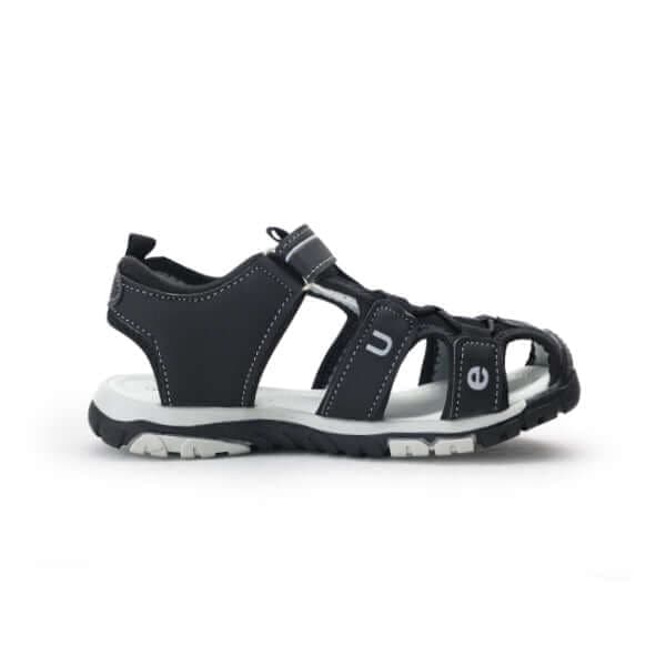 BLACK TREKKERS SANDALS
