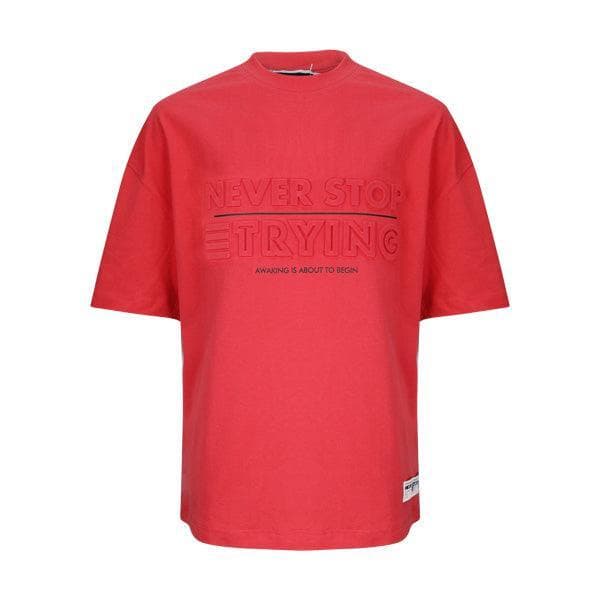 RED S/S T-SHIRT