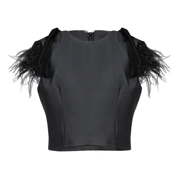 BLACK SKIRT SET