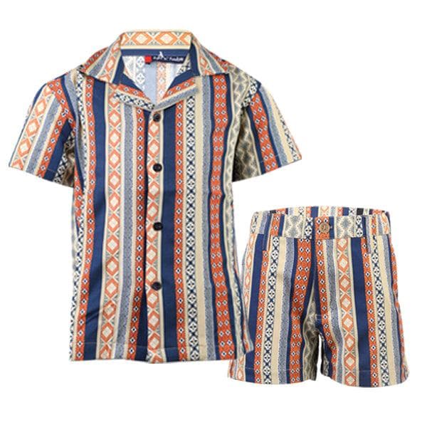 MULTICOLOUR SHORTS SET