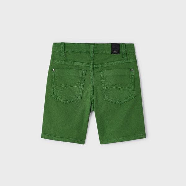GREEN TWILL SHORT