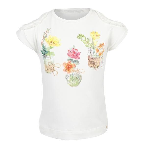 OFFWHITE COLD SHOULDER TSHIRT Image