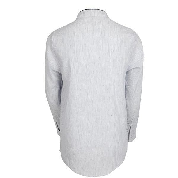 LIGHT BLUE L/S STRIPE SHIRT