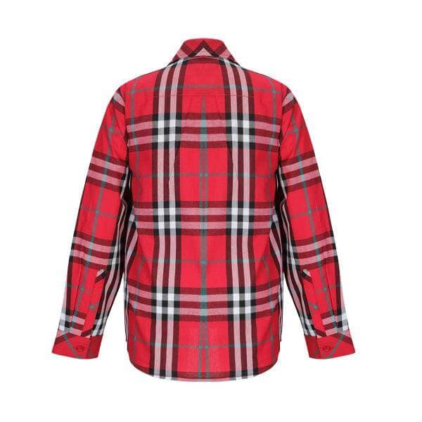 RED PLAID L/S SHIRT