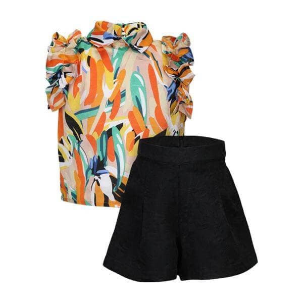 CHIFFON SKIRT SET Image