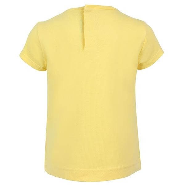 YELLOW S/S COTTON T-SHIRT