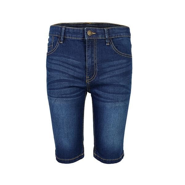 DENIM BLUE BASIC SHORTS