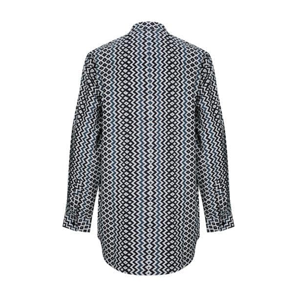 ZIGZAG PATTERENED LONG SLEEVE SHIRT