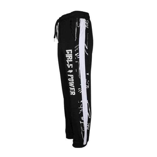 BLACK LONG JOGGERS