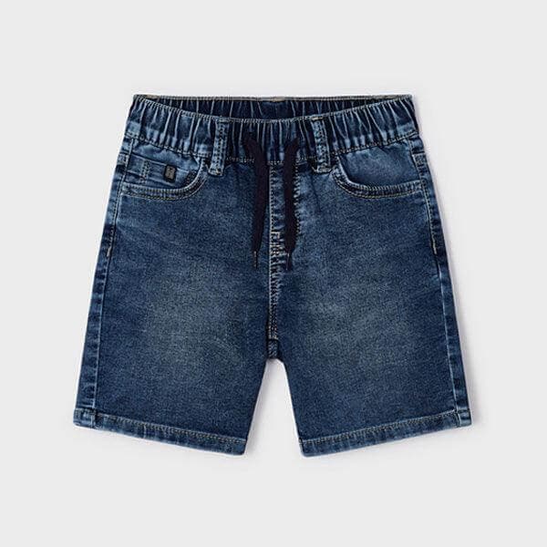 BLUE DENIM SHORT