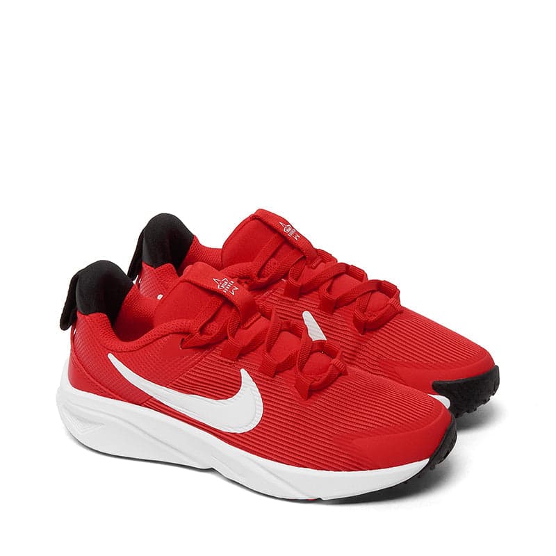 NIKE STAR RUNNER 4 NN PS RED SNEAKERS
