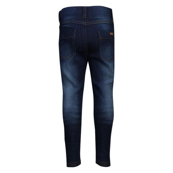 DENIM BLUE BASIC TROUSERS