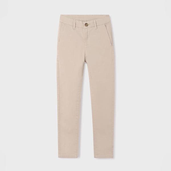 CREAM TWILL TROUSER