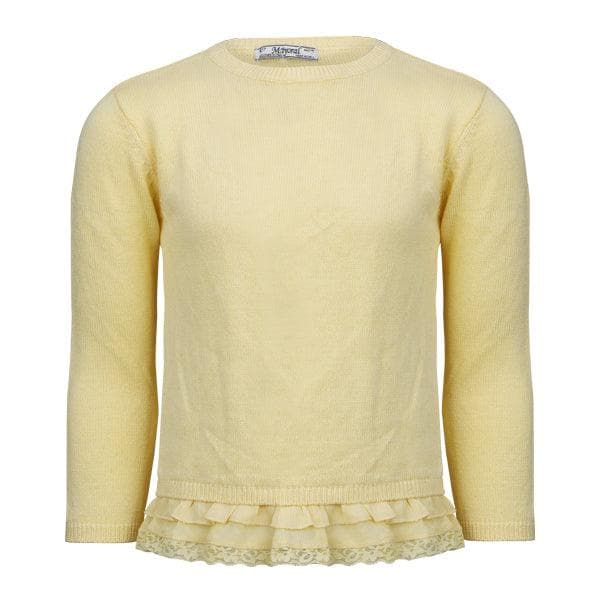 RUFFLE SWEATER TOP