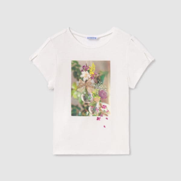 WHITE S/S TSHIRT