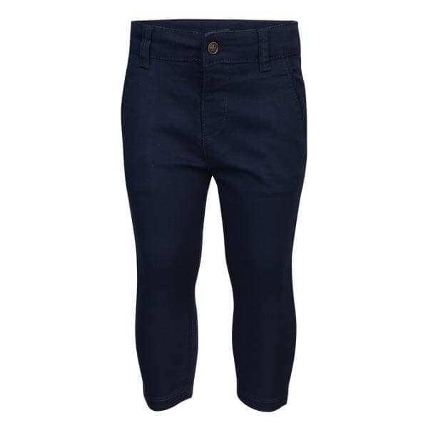 NAVY TWILL BASIC TROUSERS Image