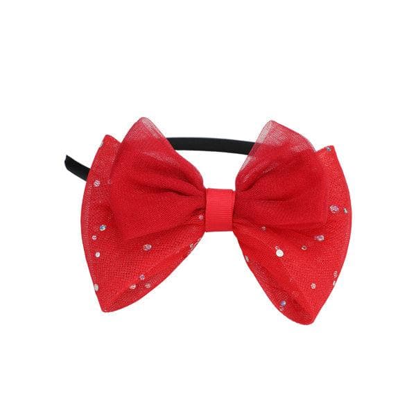 RED DRESS WITH HAIR BOW