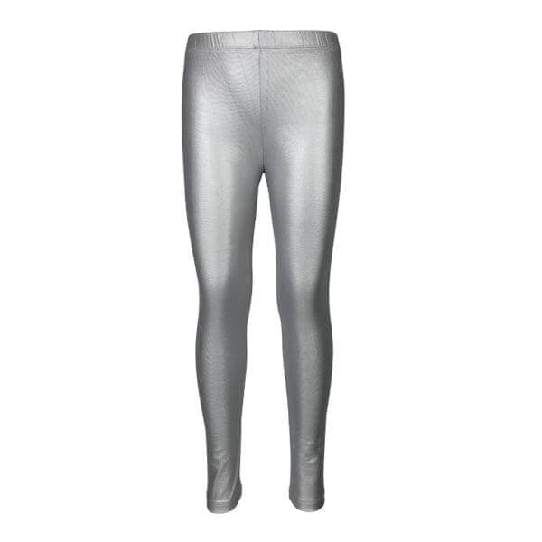 SILVER METALLIZED LEGGINGS