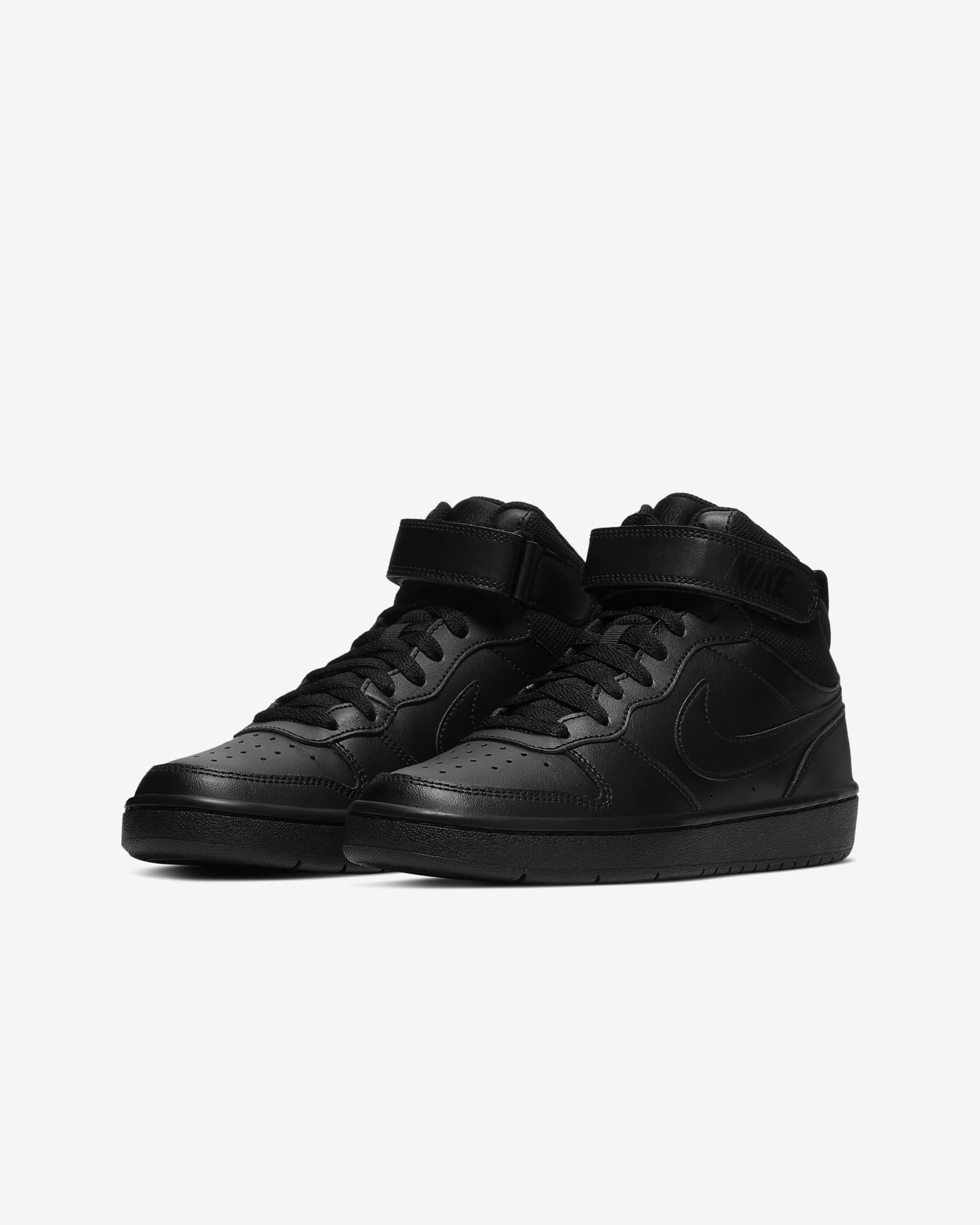 COURT BOROUGH MID 2 BLACK(GS)