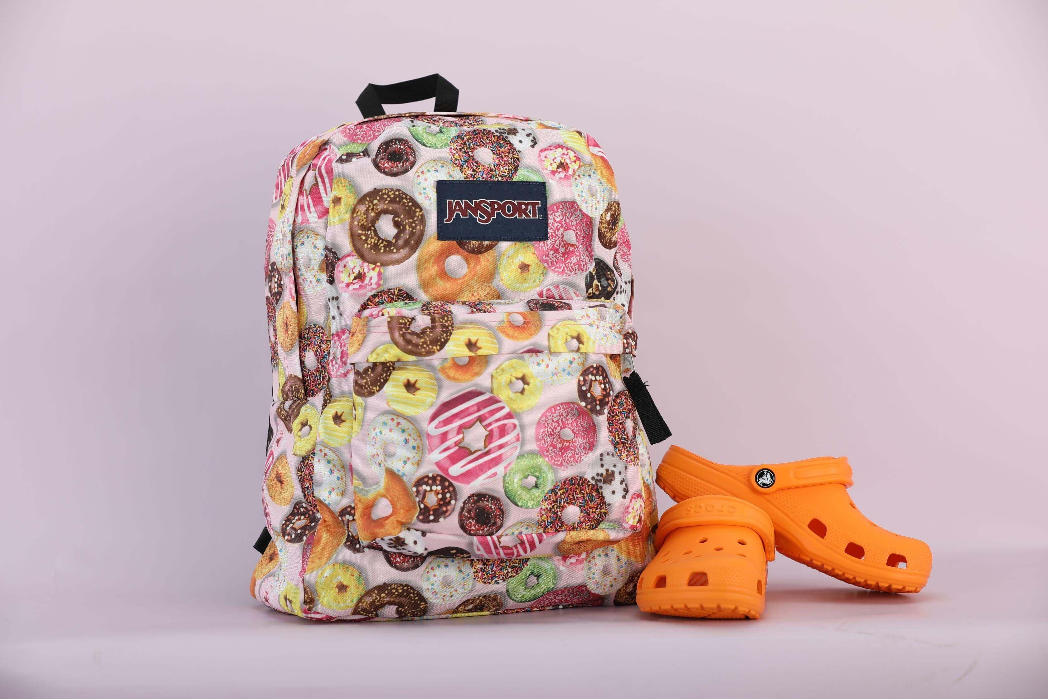 PINK DOUGHNUT BACKPACK