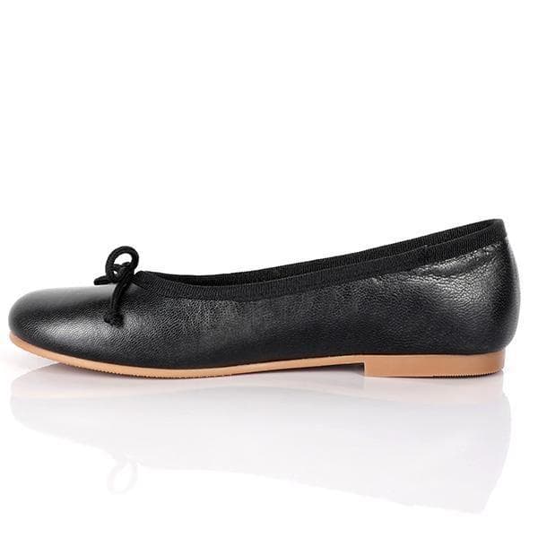 BLACK PLATED BALLERINA
