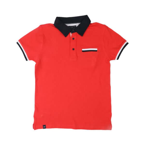 RED S/S POLO