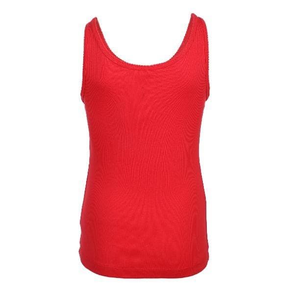 RED BASIC TANK TOP