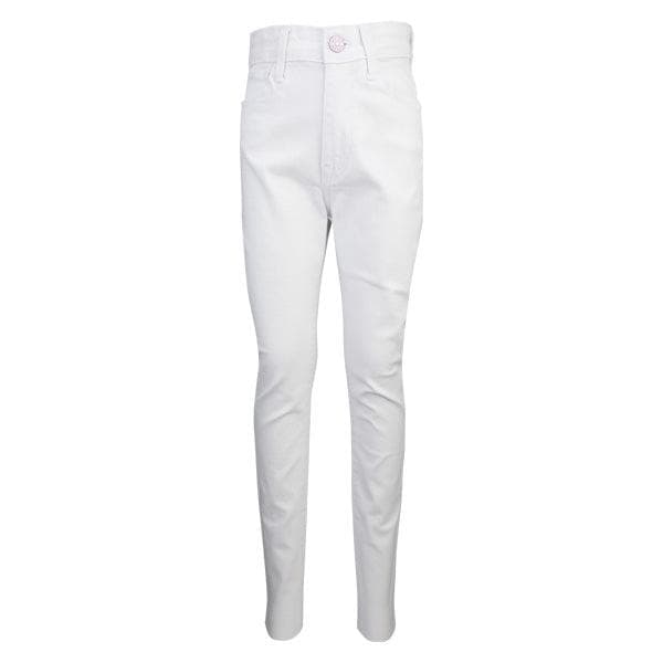 WHITE CROPPED TROUSERS