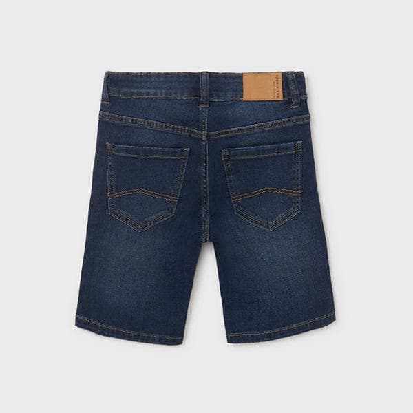 NAVY DENIM SHORT