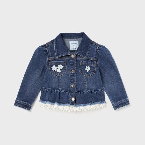 DENIM JACKET FOR BABY GIRL.