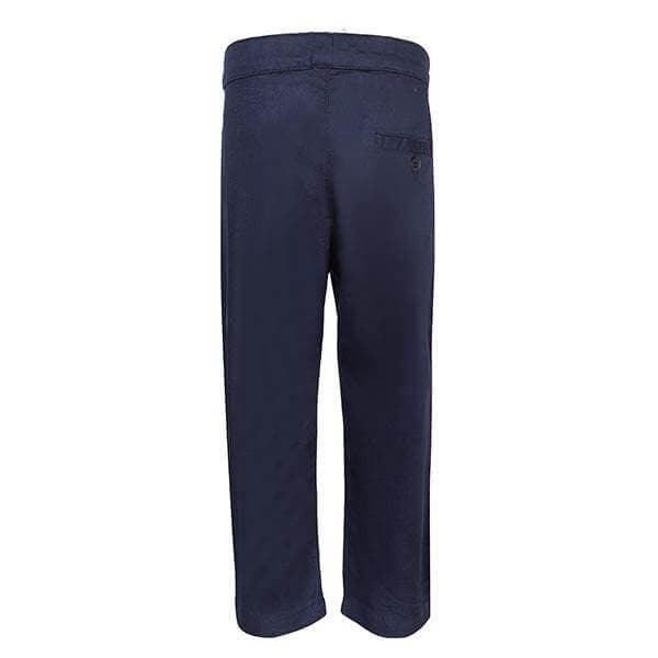 NAVY REGULAR FIT TROUSERS