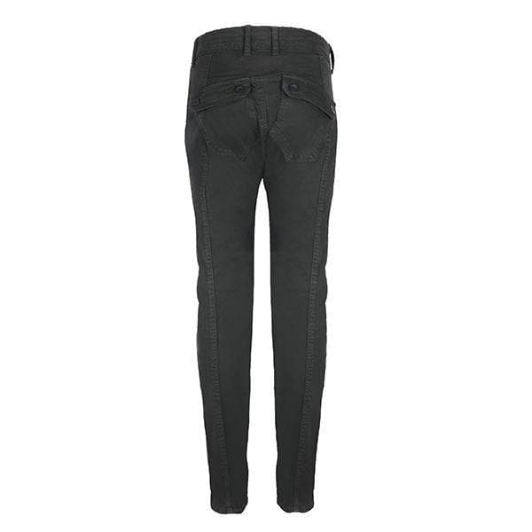BLACK SLIM FIT TROUSERS