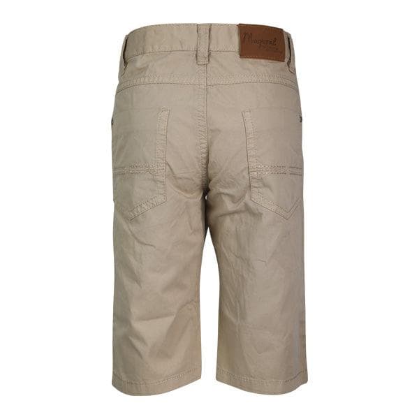 BEIGE TWILL SHORTS