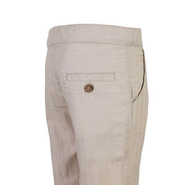 BEIGE REGULAR CHINOS TROUSER