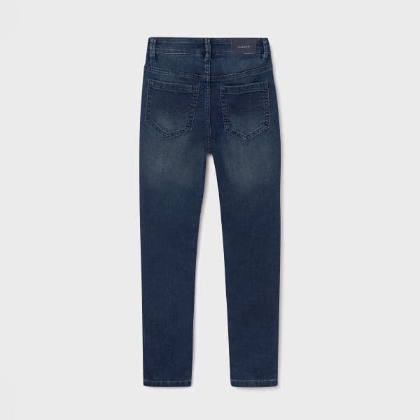 BLUE DENIM TROUSER