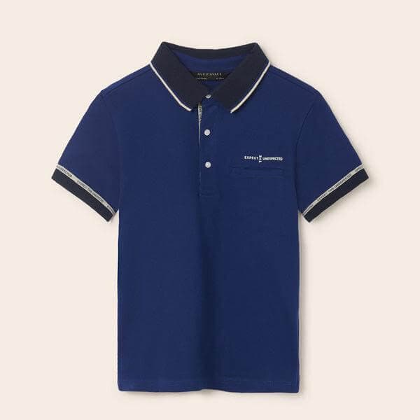 BLUE SHORT SLEEVE/POLO T-SHIRT