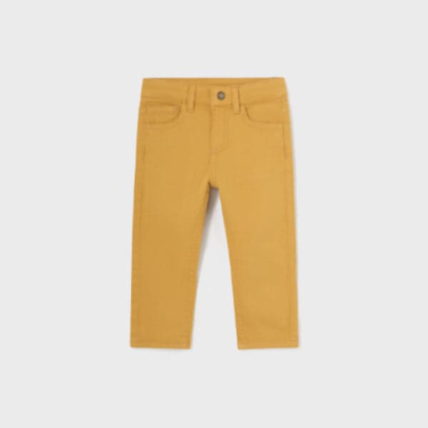 MUSTARD SLIM FIT TROUSER
