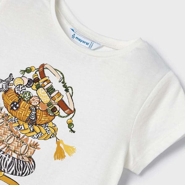 WHITE S/S TSHIRT