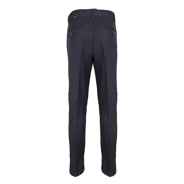 NAVY LINEN TROUSER