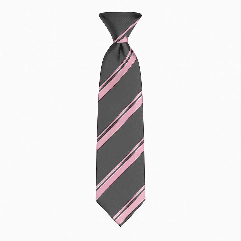 GREY CHARTERHOUSE SILK TIE Image