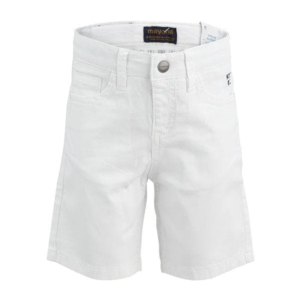 WHITE BASIC 5 POCKETS SHORT