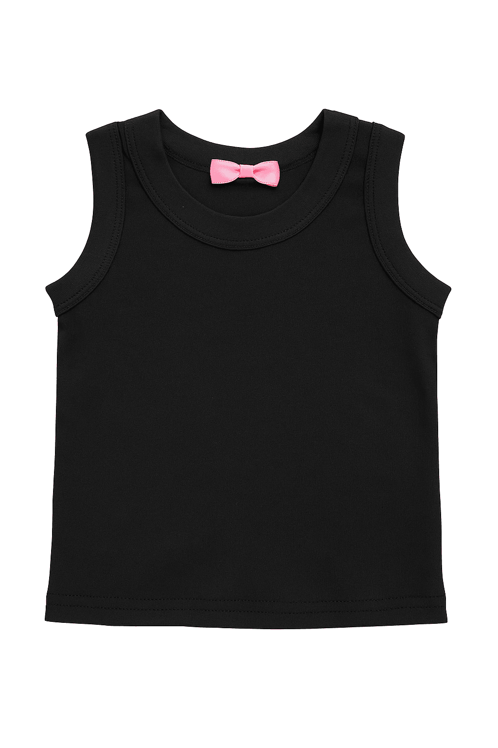BLACK SLEEVLESS VEST