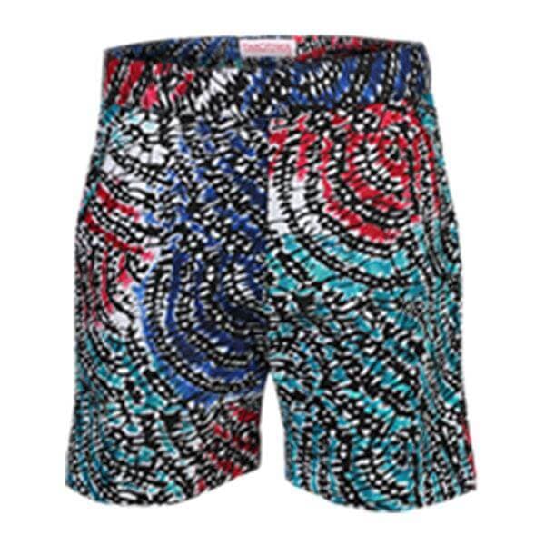 MULTICOLOUR ANKARA SHORTS SET