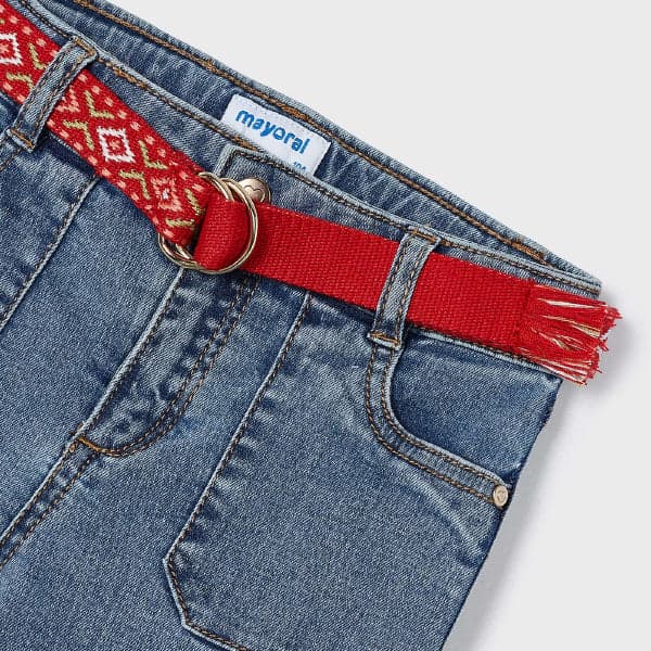 BLUE GIRL DENIM TROUSER