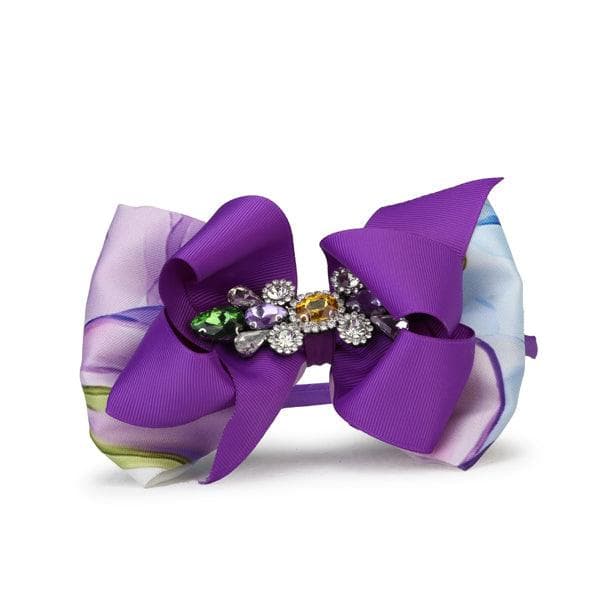 PURPLE&LILAC HAIR BOW