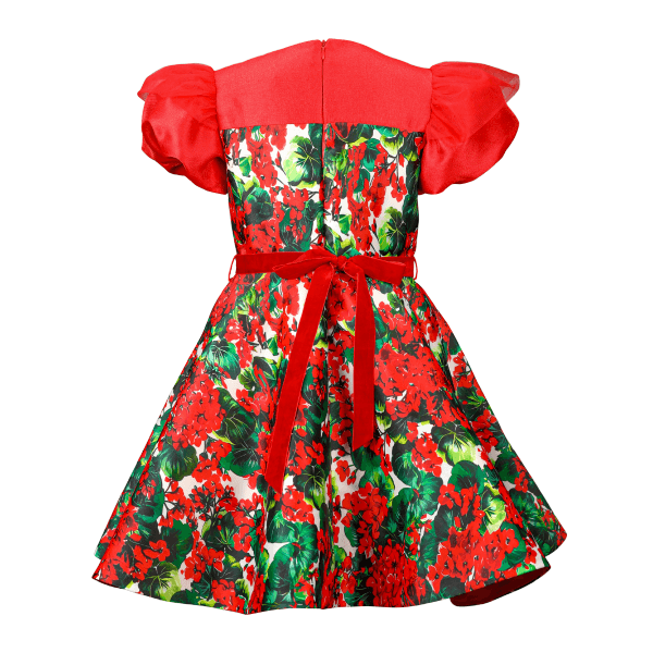 MORENIKE DRESS (SMALL) WITH HAIRBOW