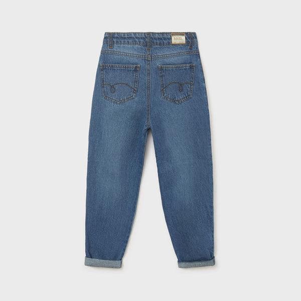 DENIM CROPPED TROUSER