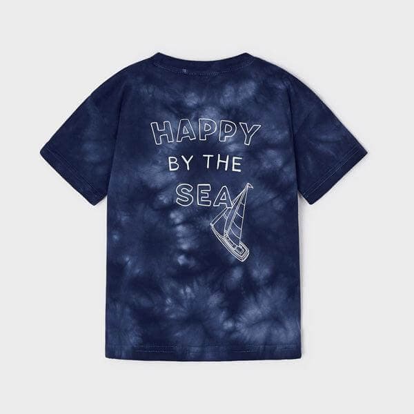 BLUE TIE-DYE S/S T-SHIRT