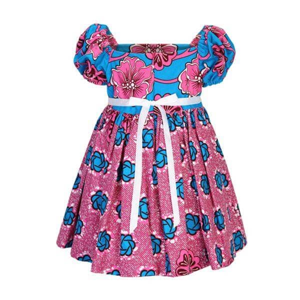 ANKARA MULTICOL DRESS